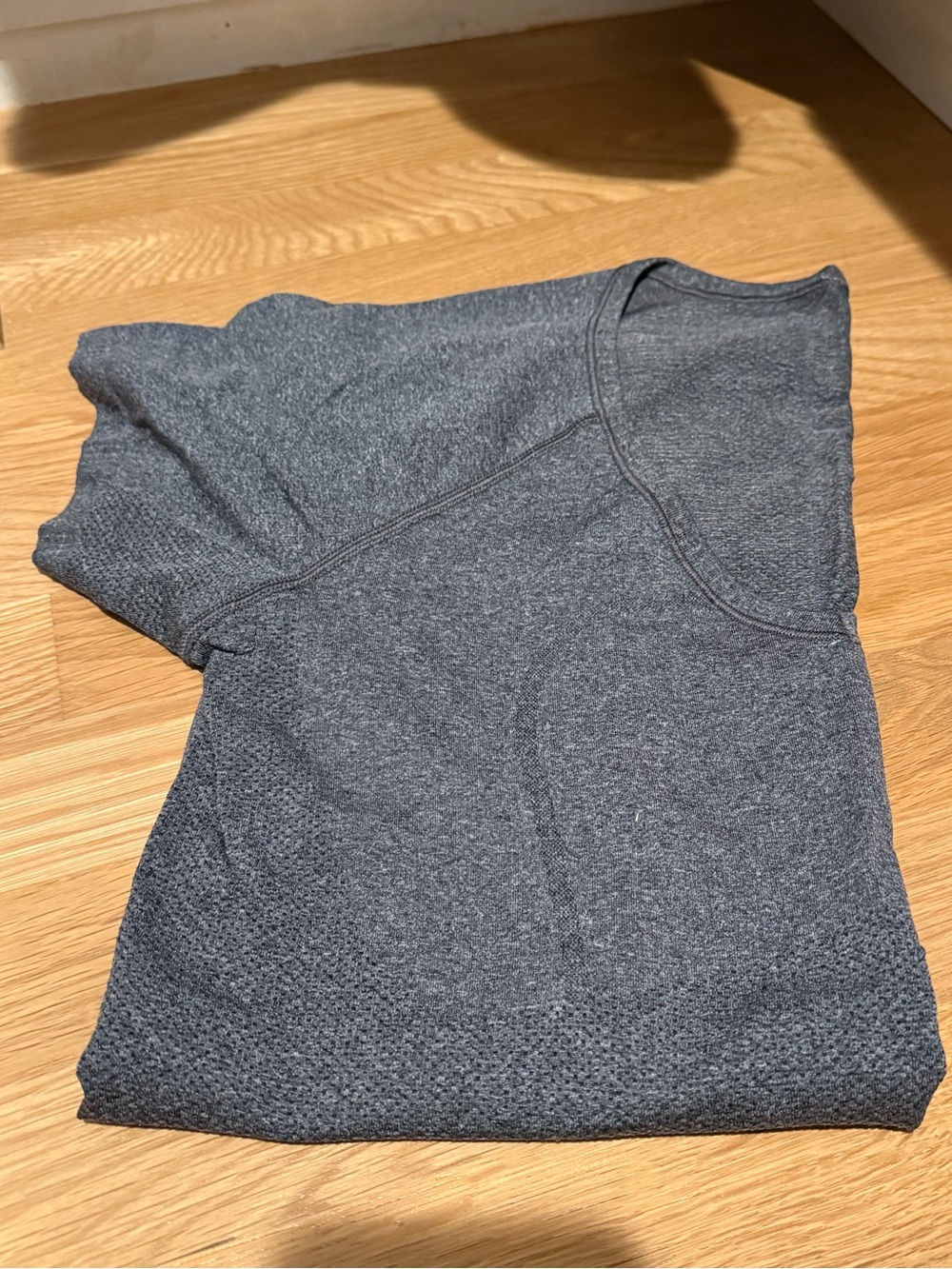 lululemon athletica Run Swiftly Short Sleeve Tee in dark Gray